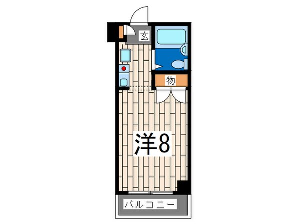 タ－トル．ストーン．ビルの物件間取画像